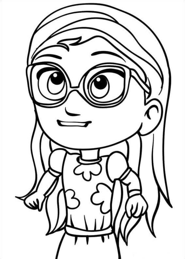 Kids N 20 Coloring Pages Of Pj Masks 593x832 Kids N 20 Coloring Pages Of Pj Masks