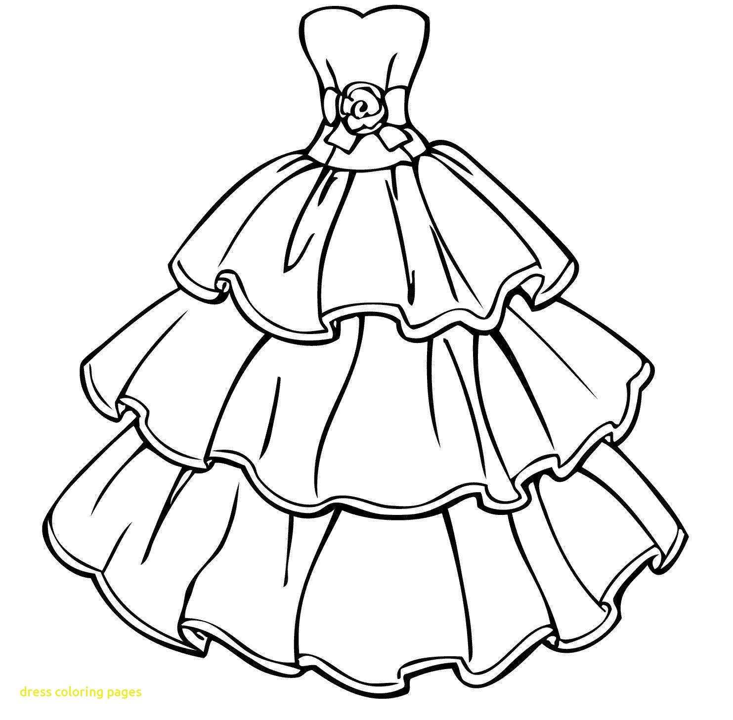 Dress Coloring Pages Coloringpageforkids.co 1483x1457 Dress Coloring Pages Coloringpageforkids.co