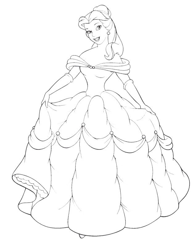 Disney Princess Dress Up Coloring Pages 635x800 Disney Princess Dress Up Coloring Pages