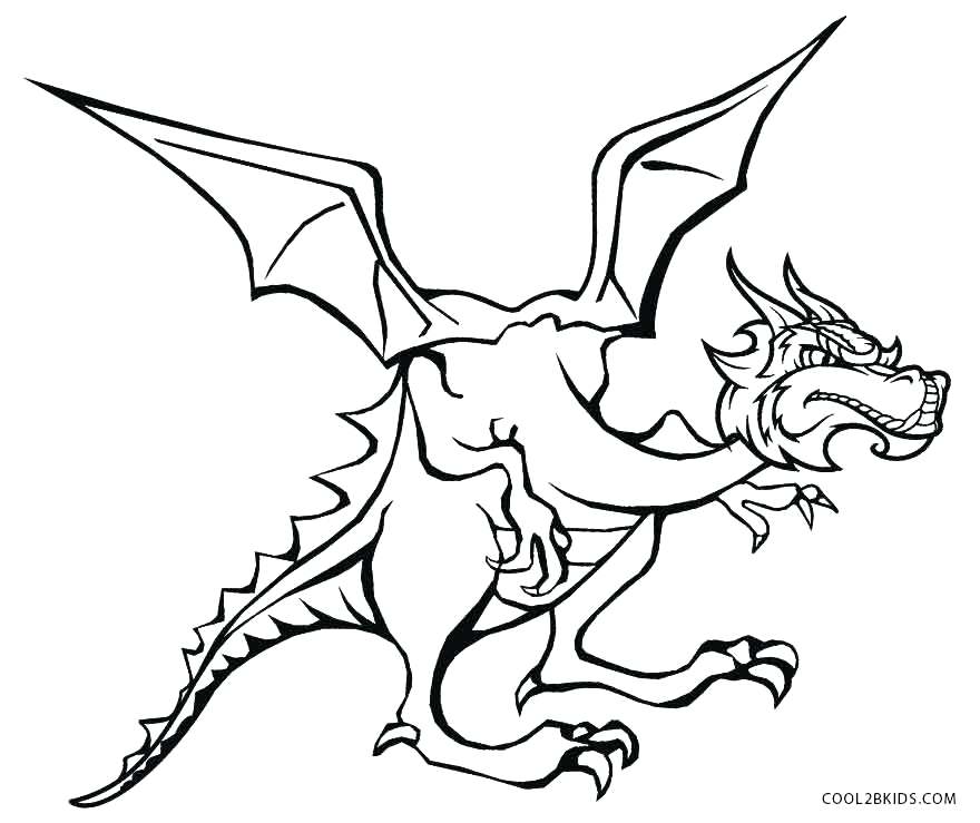 Dragon Coloring Pages Realistic 880x739 Dragon Coloring Pages Realistic