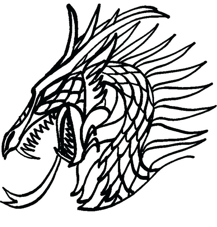 Coloring Pages Of Dragons Enormous Scary Dragon Coloring Pages 720x756 Coloring Pages Of Dragons Enormous Scary Dragon Coloring Pages