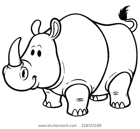 Rhino Coloring Pages R Rhinoceros Coloring Page Free Printable 450x414 Rhino Coloring Pages R Rhinoceros Coloring Page Free Printable