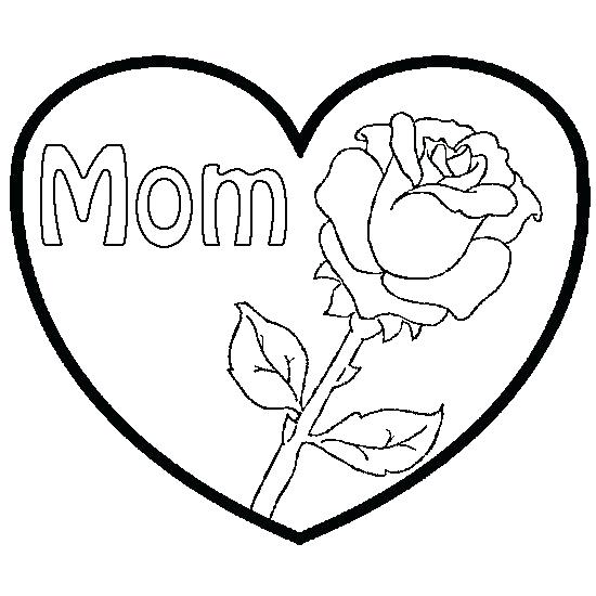 550x550 Coloring Pages Of Hearts Coloring Pages Of Roses Hearts And Roses