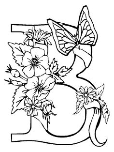 236x314 Printable Geometric Butterflies Coloring Pages Thumbnail Image