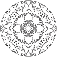 230x230 Top 50 Free Printable Butterfly Coloring Pages Online