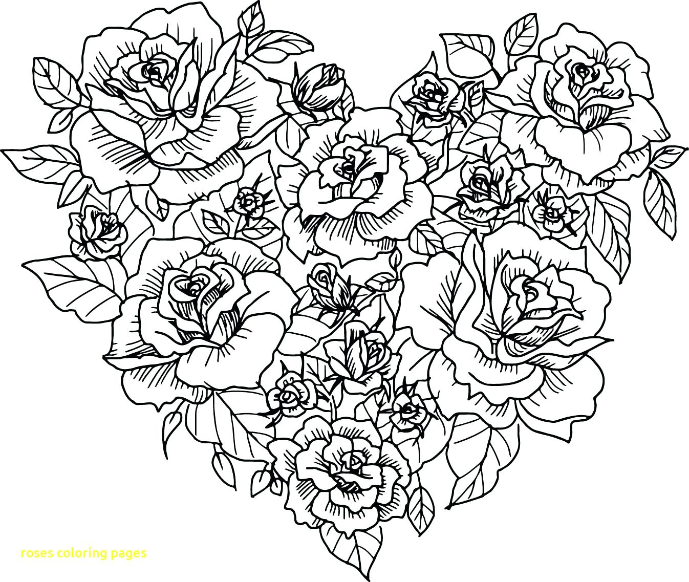 1346x1137 Coloring Pages ~ Coloring Pages Of Roses Page Rose Mandala