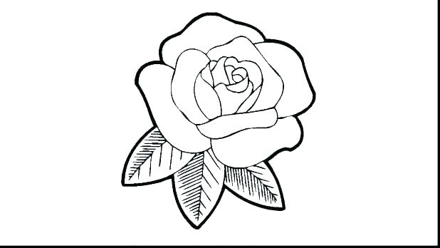 618x348 Heart And Roses Coloring Pages Flowers And Hearts Coloring Pages