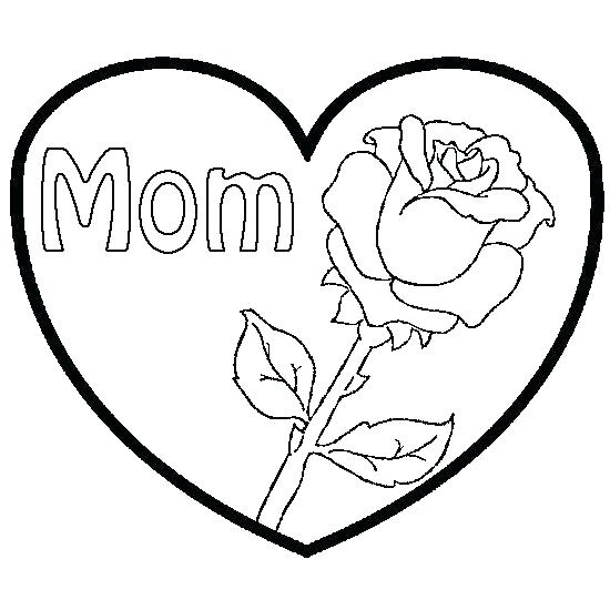 550x550 Coloring Pages Of Roses And Hearts Coloring Pages Of Roses Hearts