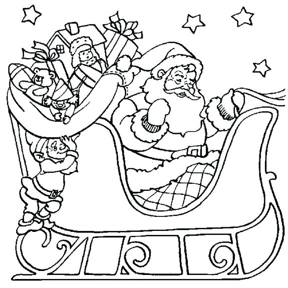 Coloring Page Santa Sleigh Coloring Page Sleigh Coloring Page 575x575 Coloring Page Santa Sleigh Coloring Page Sleigh Coloring Page