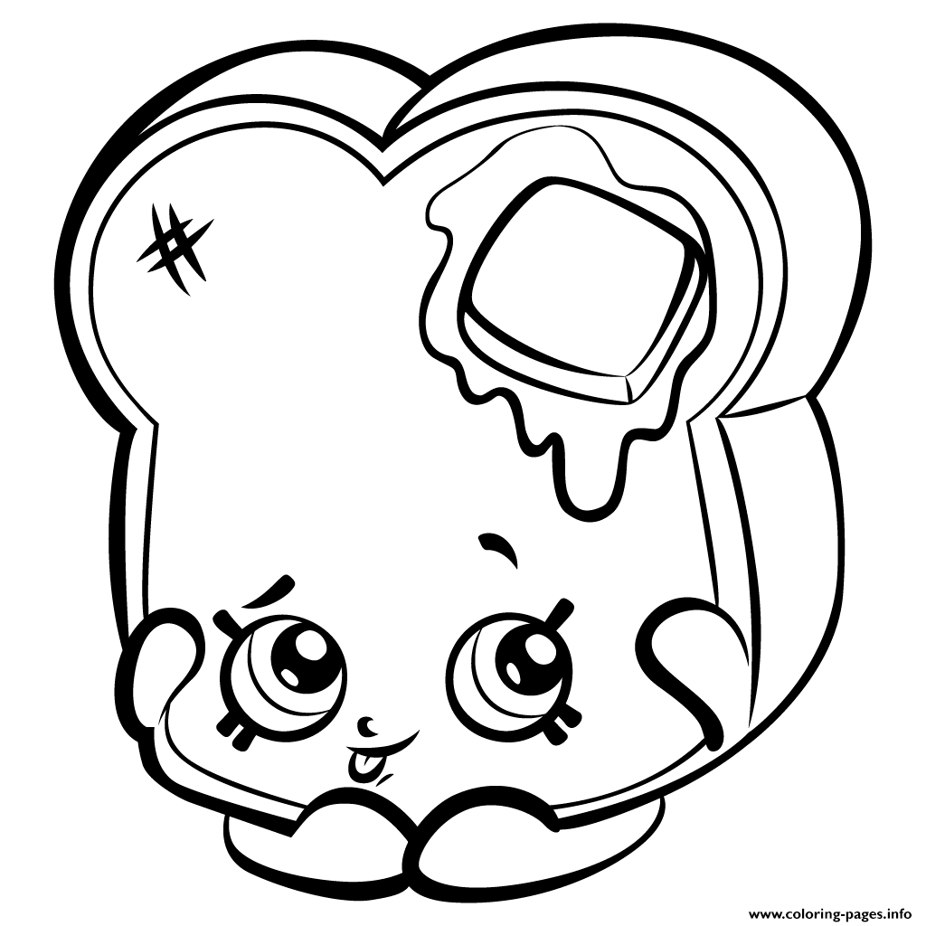 1024x1024 Print Toastie Bread To Print Shopkins Season 3 Coloring Pages