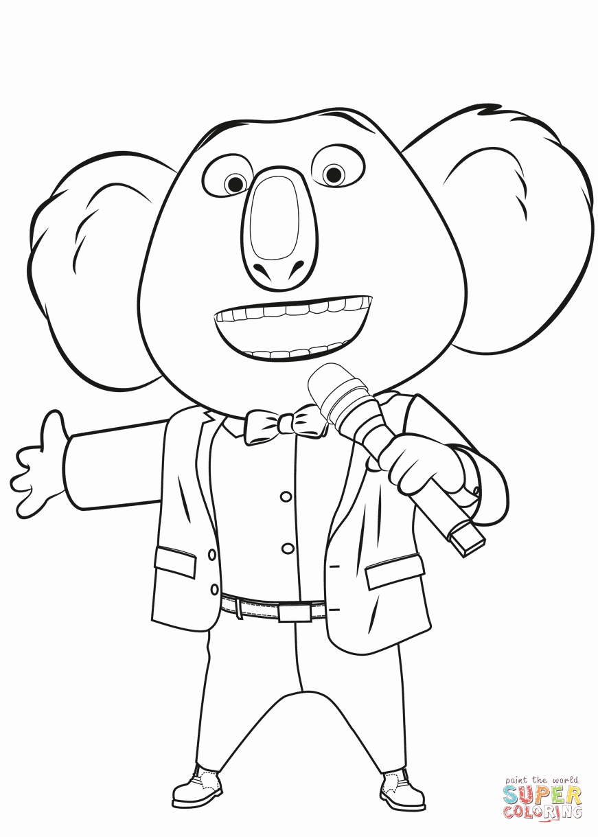 871x1219 My Singing Monsters Coloring Pages Awesome Buster Moon From Sing