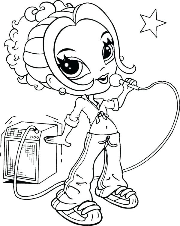 Coloring Pages Of Singers at GetColorings.com | Free printable ...