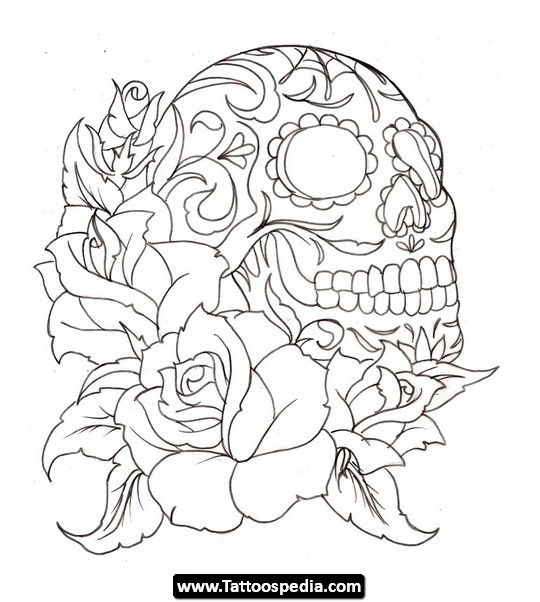 540x602 Skulls%20tattoos%20for%20men 20 Skulls Tattoos For Men 20