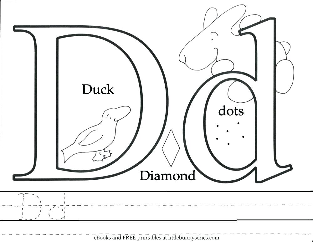 1000x773 D Coloring Pages Letter F Coloring Pages Letter F Coloring Pages D