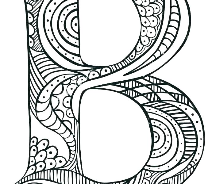 678x600 B Coloring Page Coloring Pages Letter B B Coloring Pages Coloring