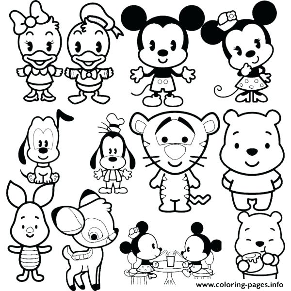 600x600 Tsum Tsum Coloring Pages Tsum Tsum Coloring Pages To Print