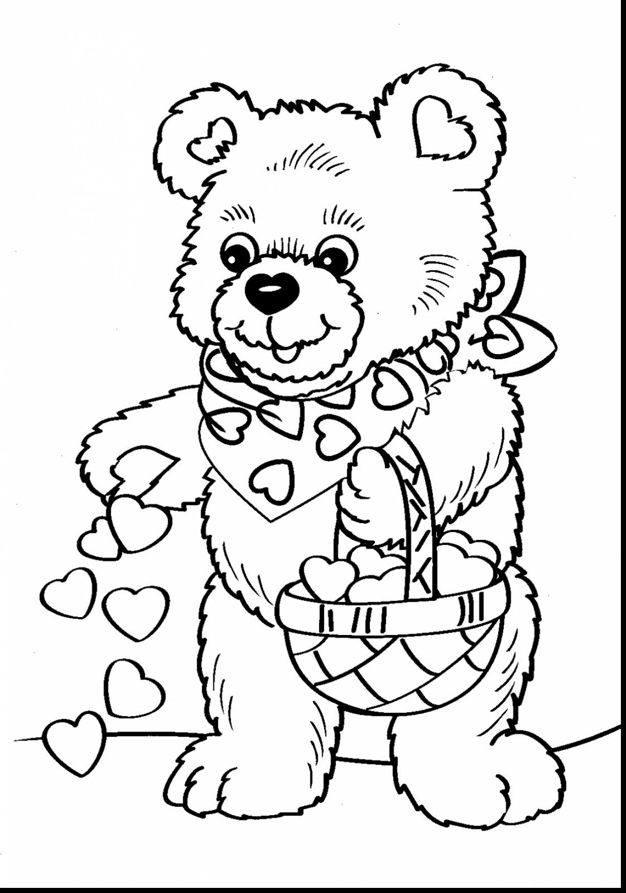 Best Of Stunning Valentines Day Teddy Bear Coloring Pages 1224x1745 Best Of Stunning Valentines Day Teddy Bear Coloring Pages