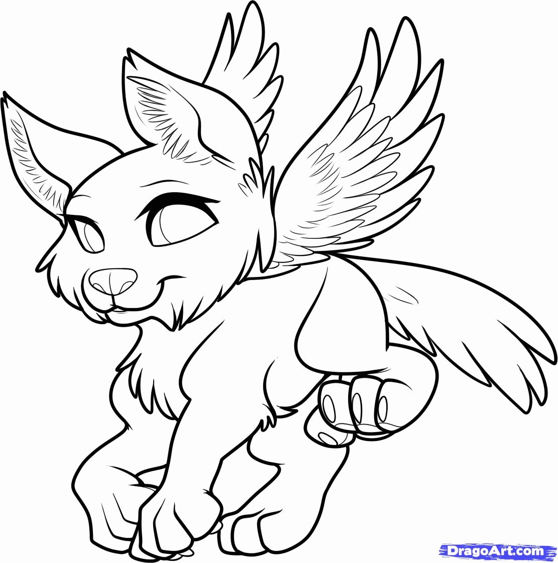 Wolf With Wings Coloring Pages 1111x1122 Wolf With Wings Coloring Pages