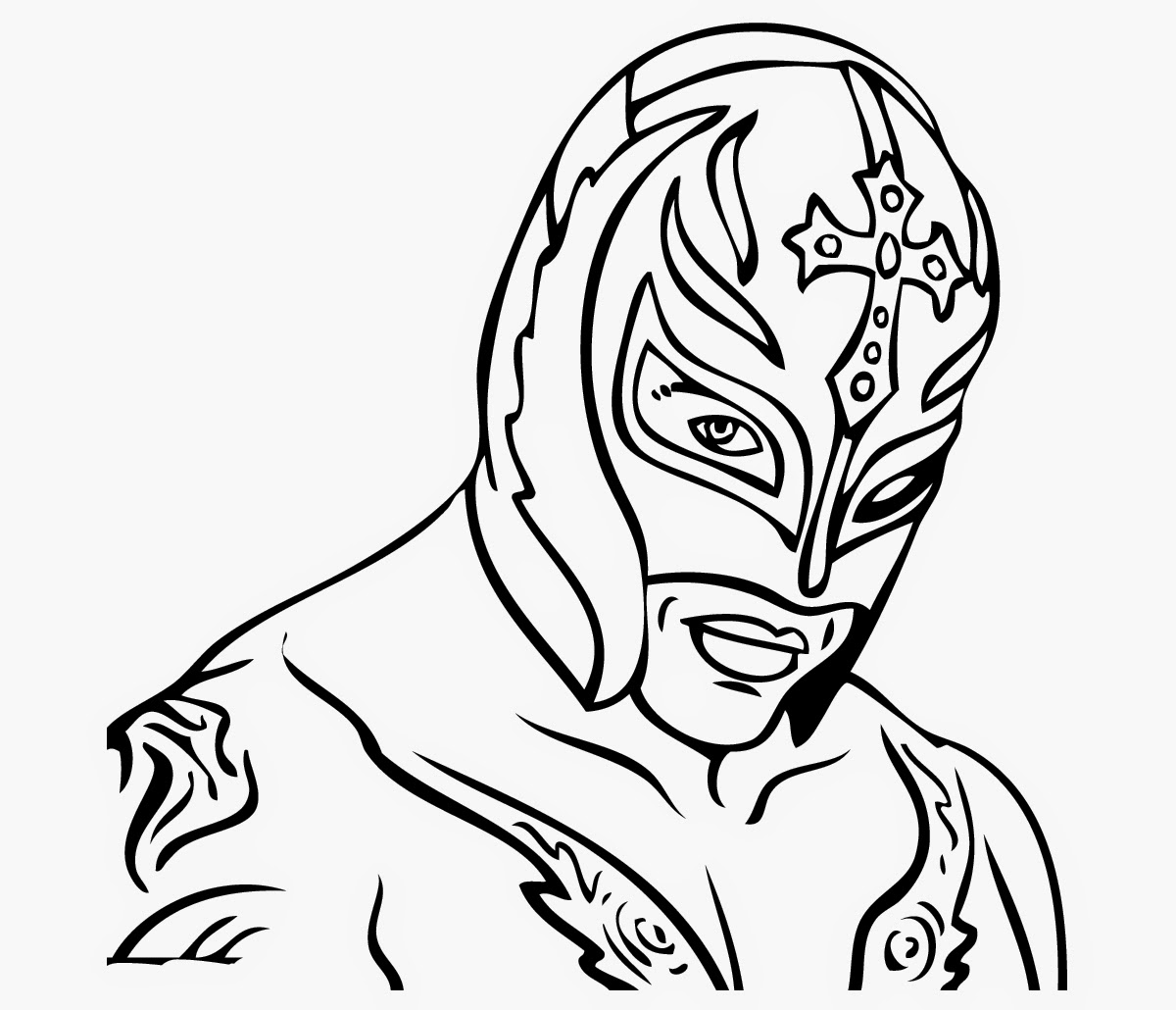 1200x1030 Printable Wwe Wrestling Coloring Pages Inside