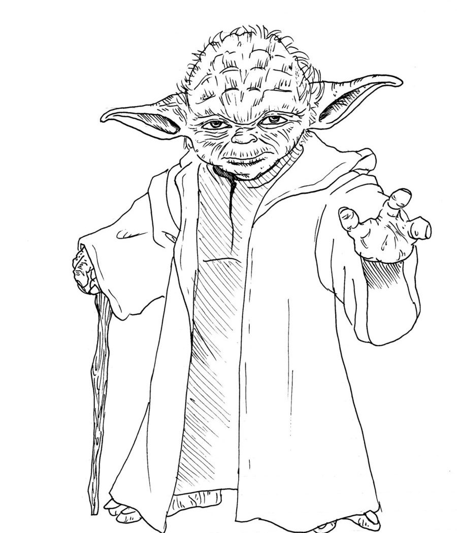 Yoda Coloring Sheet To Print And Download Star Wars Friends 900x1050 Yoda Coloring Sheet To Print And Download Star Wars Friends