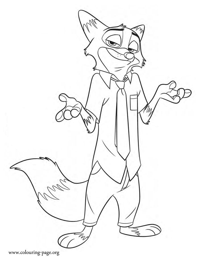 Zootopia Coloring Pages 278354 700x918 Zootopia Coloring Pages 278354