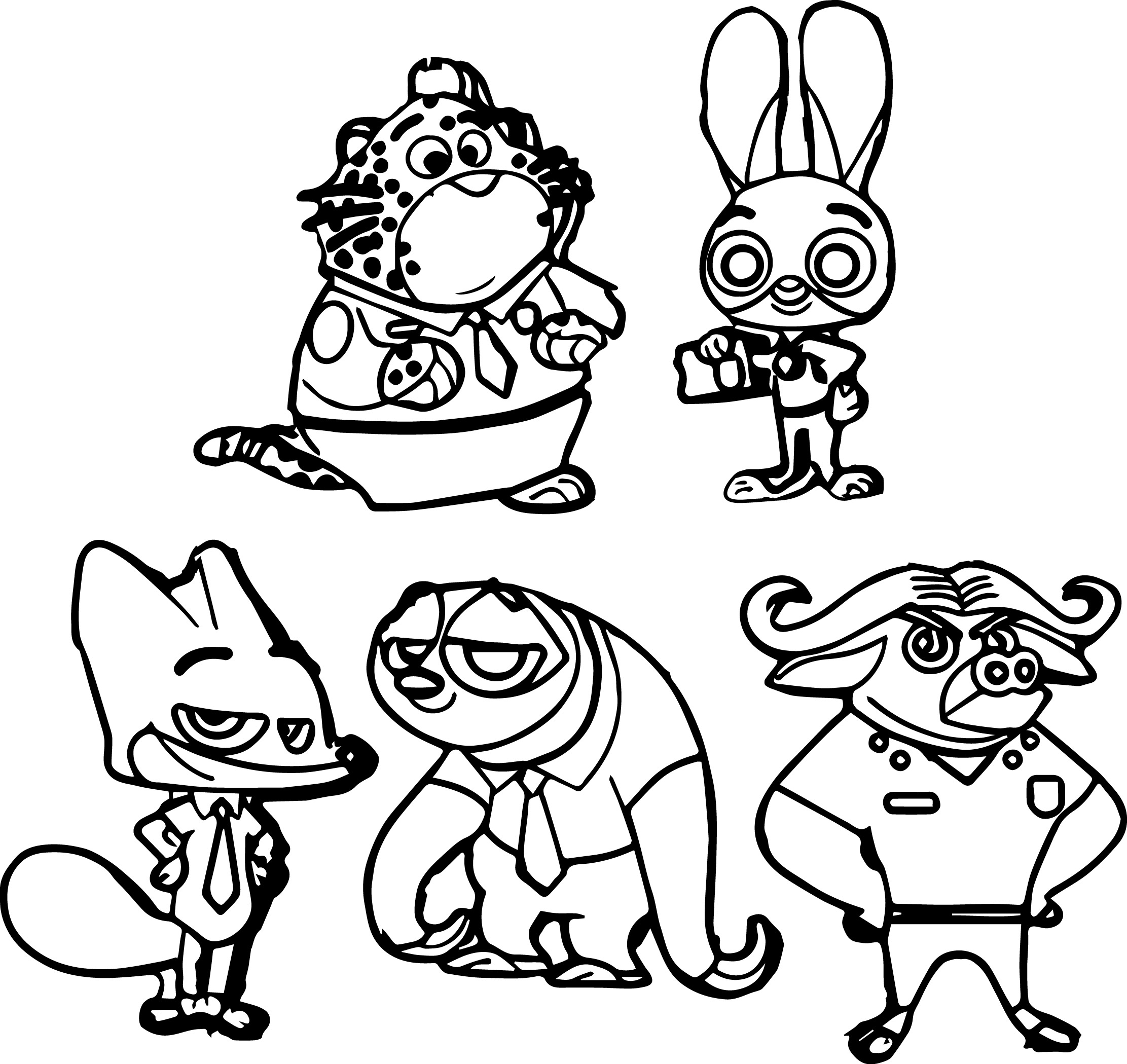Zootopia Coloring Pages Free Free Coloring Pages Download 2223x2099 Zootopia Coloring Pages Free Free Coloring Pages Download