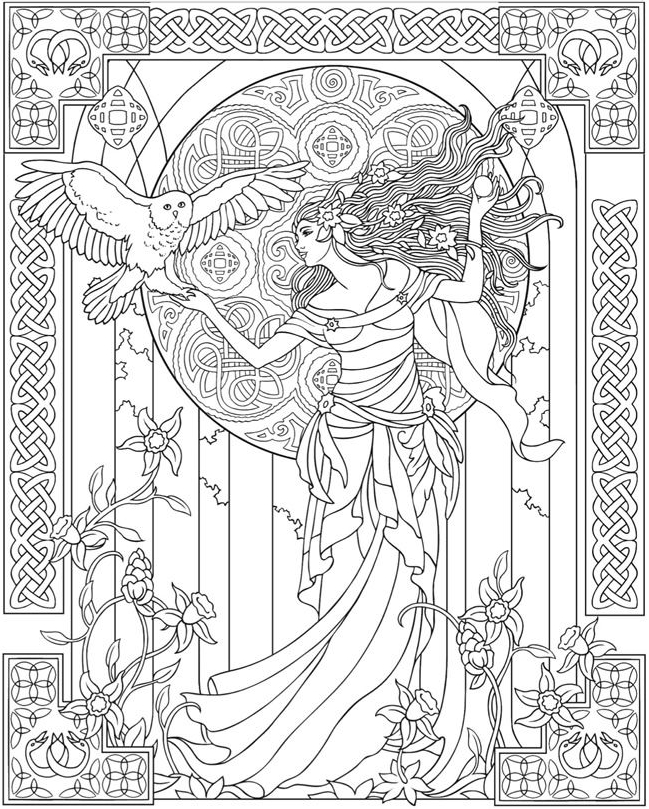 Free Coloring Pages For Adults Online Download 649x809 Free Coloring Pages For Adults Online Download