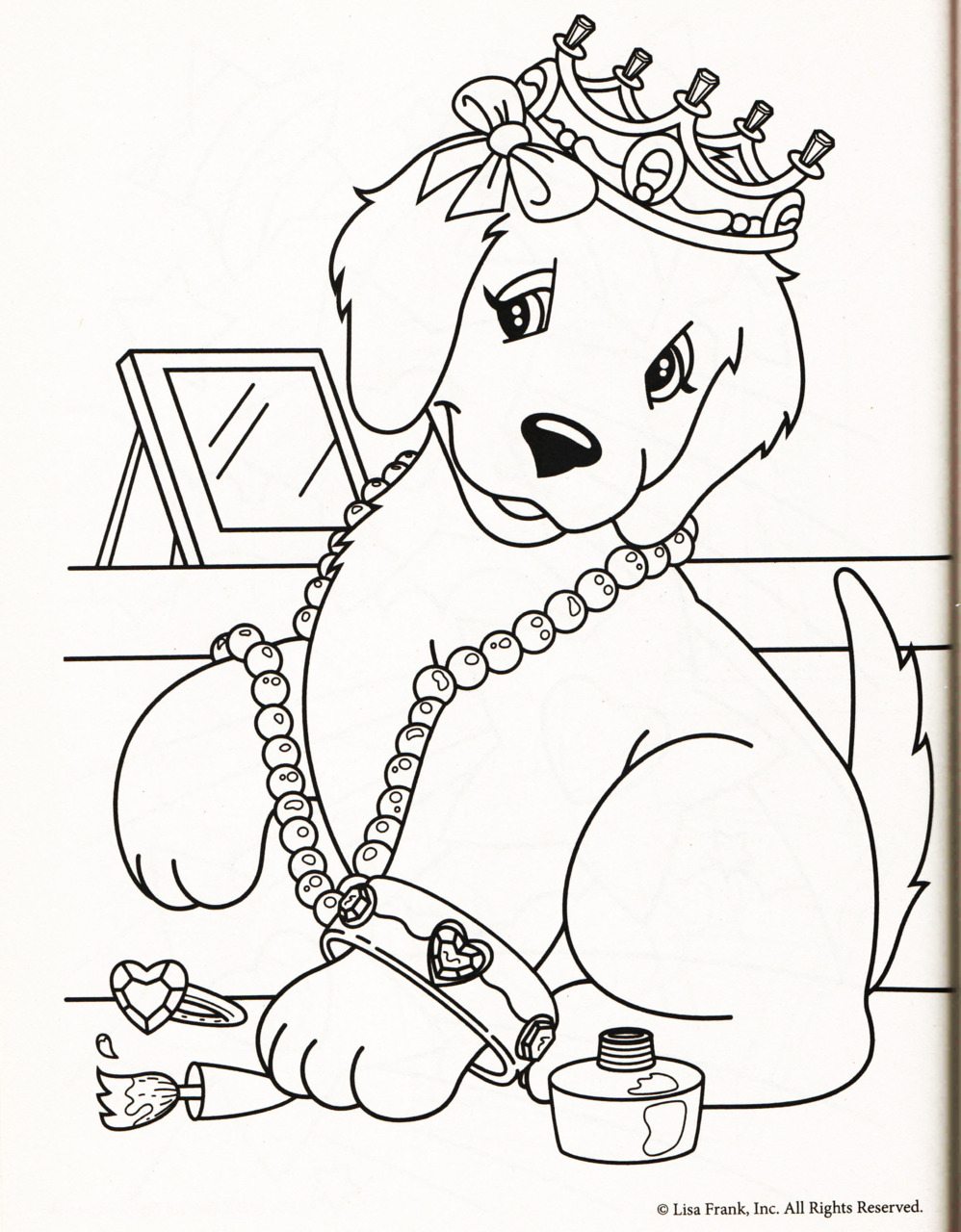 998x1280 Enormous Lisa Frank Coloring Pages Online To Download And Print