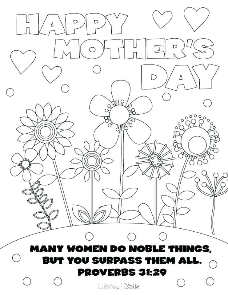 741x960 Happy Mothers Day Coloring Pages Online Mothers Day Coloring Pages