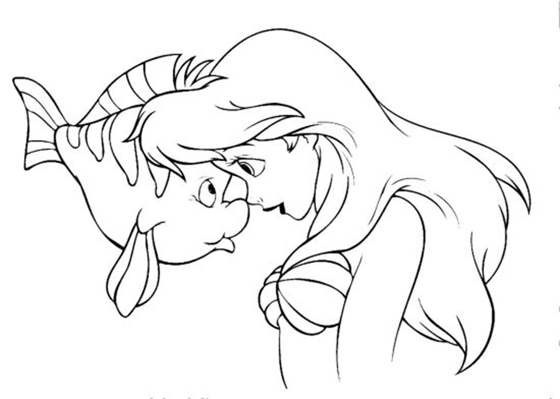 1100x784 Ariel Coloring Page Pages 10 Ribsvigyapan Ariel Coloring Pages