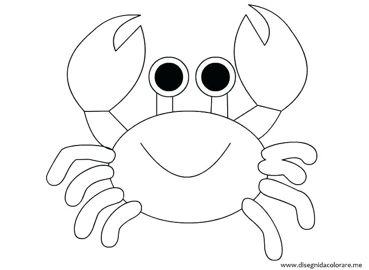 Crab Coloring Pages Coloring Pages Crab Crab Coloring Page Crab 736x538 Crab Coloring Pages Coloring Pages Crab Crab Coloring Page Crab