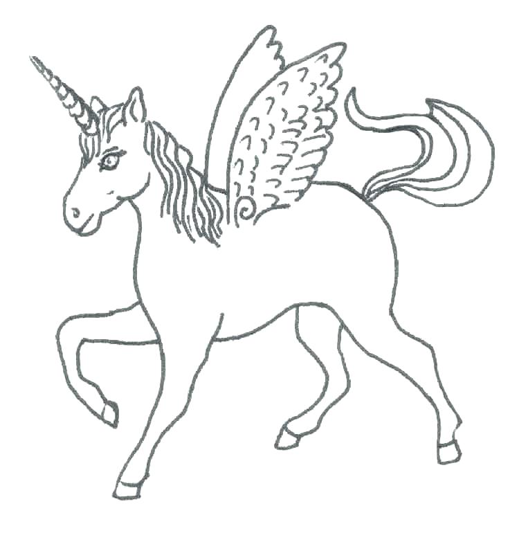 Unicorn With Wings Coloring Pages Unicorn With Wings Coloring 763x783 Unicorn With Wings Coloring Pages Unicorn With Wings Coloring