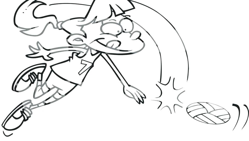 Volleyball Coloring Pages Outline Of A Boy And Girl Coloring Pages 960x544 Volleyball Coloring Pages Outline Of A Boy And Girl Coloring Pages