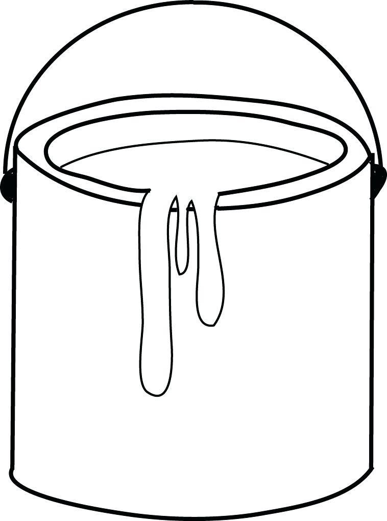 758x1019 Growth Paint Can Coloring Page 7442 Sporturka Paint Can Coloring