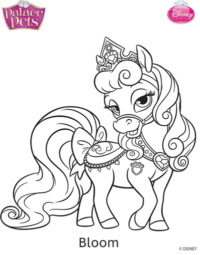 Princess Palace Pets Bloom Coloring Page By Skgaleana 400x509 Princess Palace Pets Bloom Coloring Page By Skgaleana