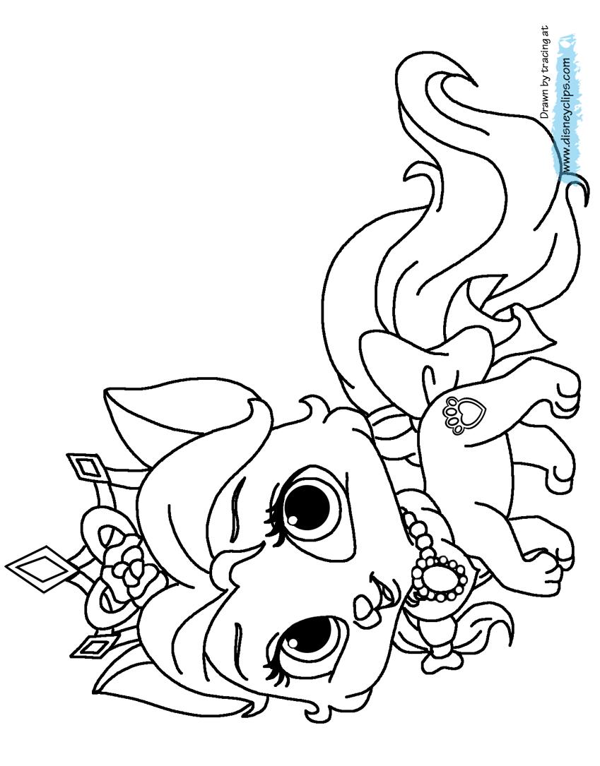 Coloring Pages Palace Pets Coloring Page Fun 849x1085 Coloring Pages Palace Pets Coloring Page Fun