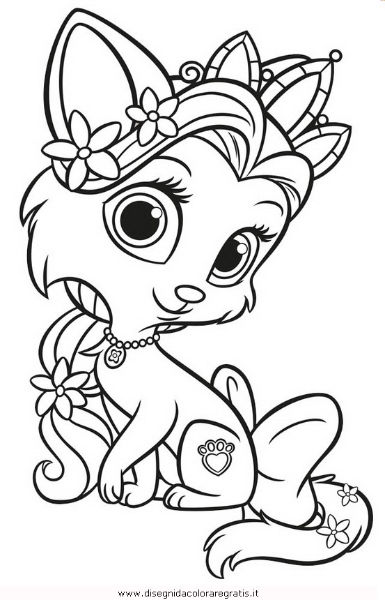 Disney Princess Palace Pets Coloring Pages 553x860 Disney Princess Palace Pets Coloring Pages