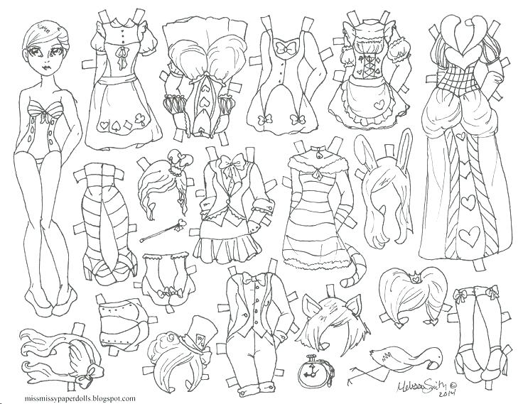 736x569 Paper Doll Coloring Pages Paper Doll Coloring Page Paper Doll