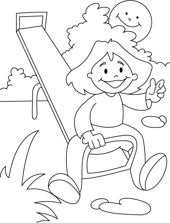 560x734 Park Coloring Pages Submited Images, Park Colouring Picture