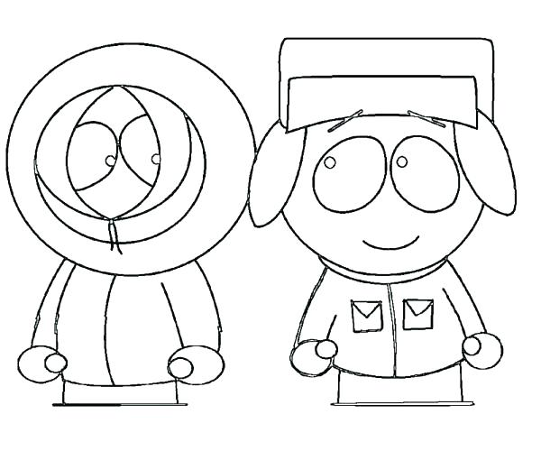 600x500 South Park Coloring Page South Park Coloring Pages South Park
