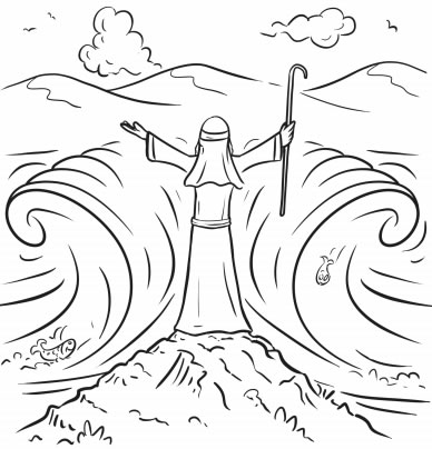 Coloring Pages Passover Story 7