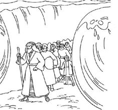 235x219 Moses Becomes A Prophet Coloring Page Passover