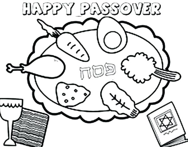 600x470 Passover Coloring Pages As Cool Passover Coloring Page Passover
