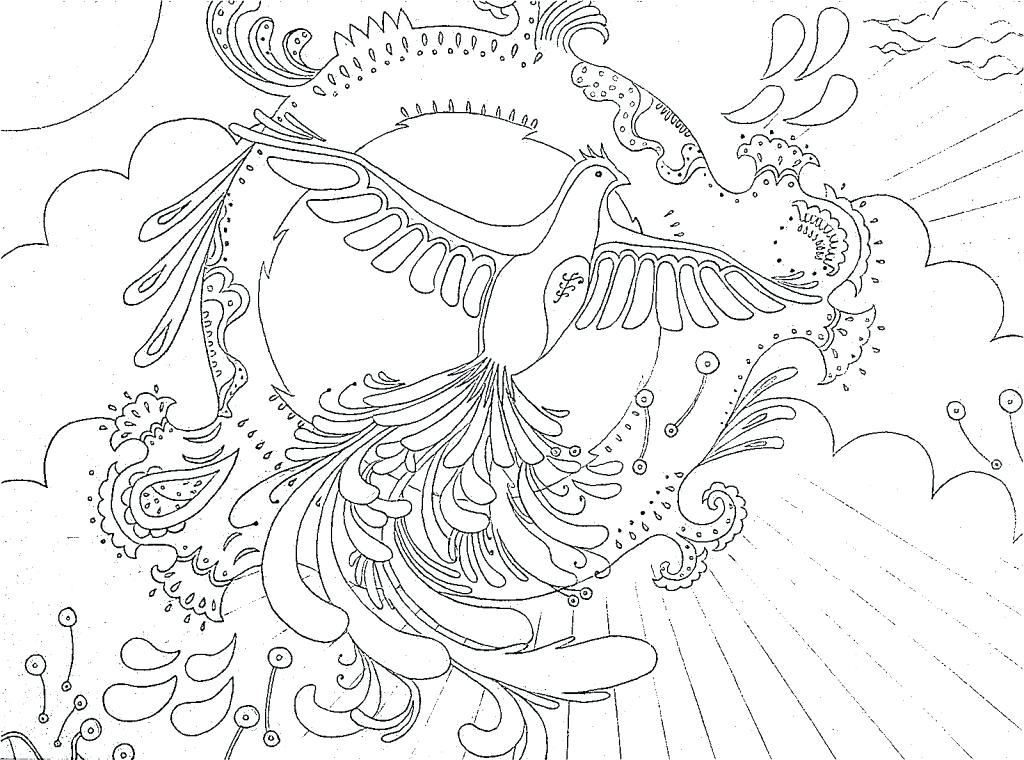 1024x760 Phoenix Coloring Pages Phoenix Coloring Page Baby Phoenix Coloring