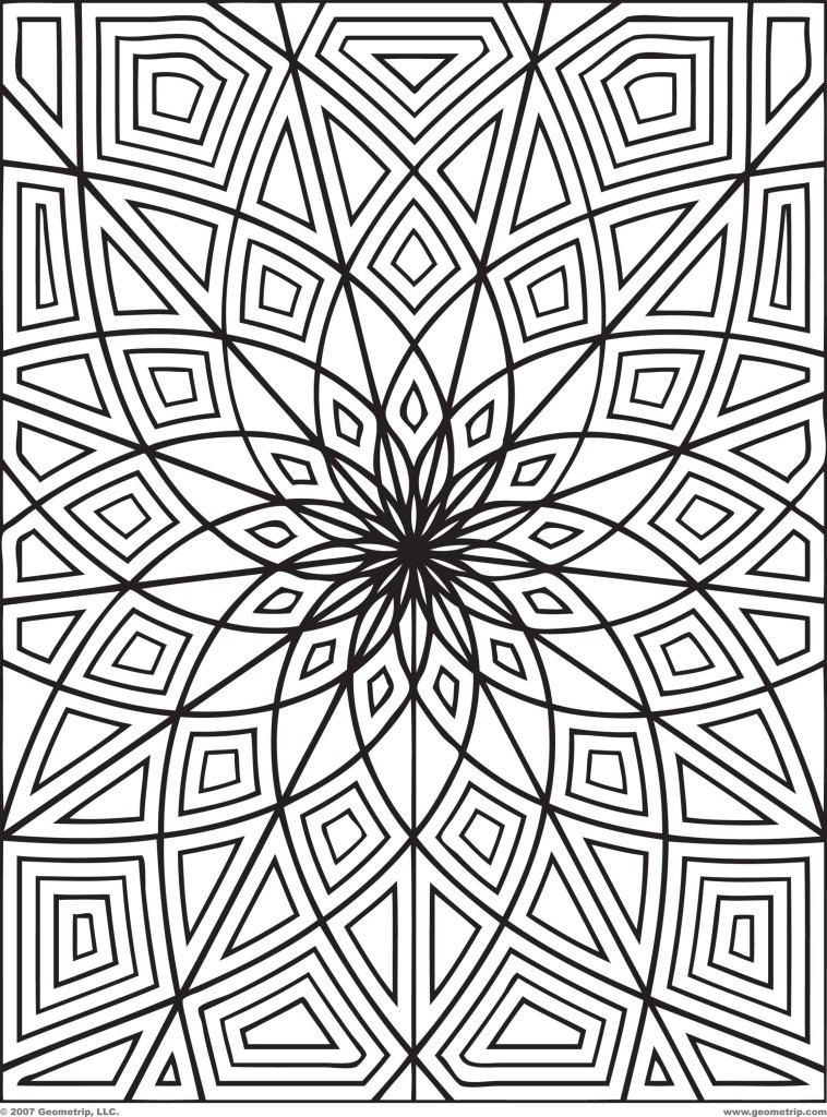 These Printable Mandala And Abstract Coloring Pages Relieve Stress 758x1024 These Printable Mandala And Abstract Coloring Pages Relieve Stress