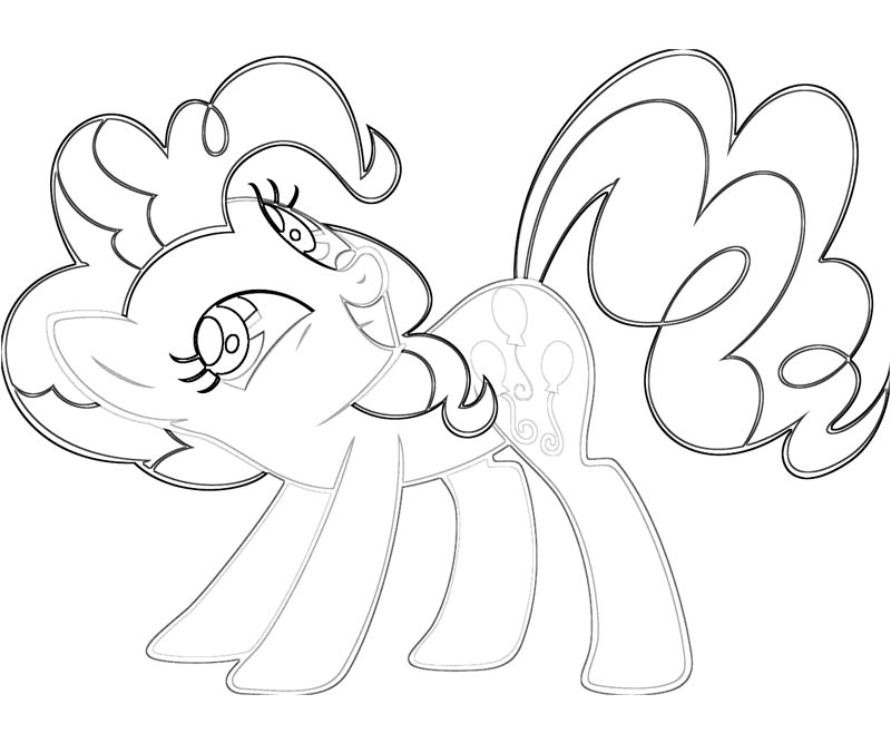 Pinkie Pie Coloring Pages 800x667 Pinkie Pie Coloring Pages