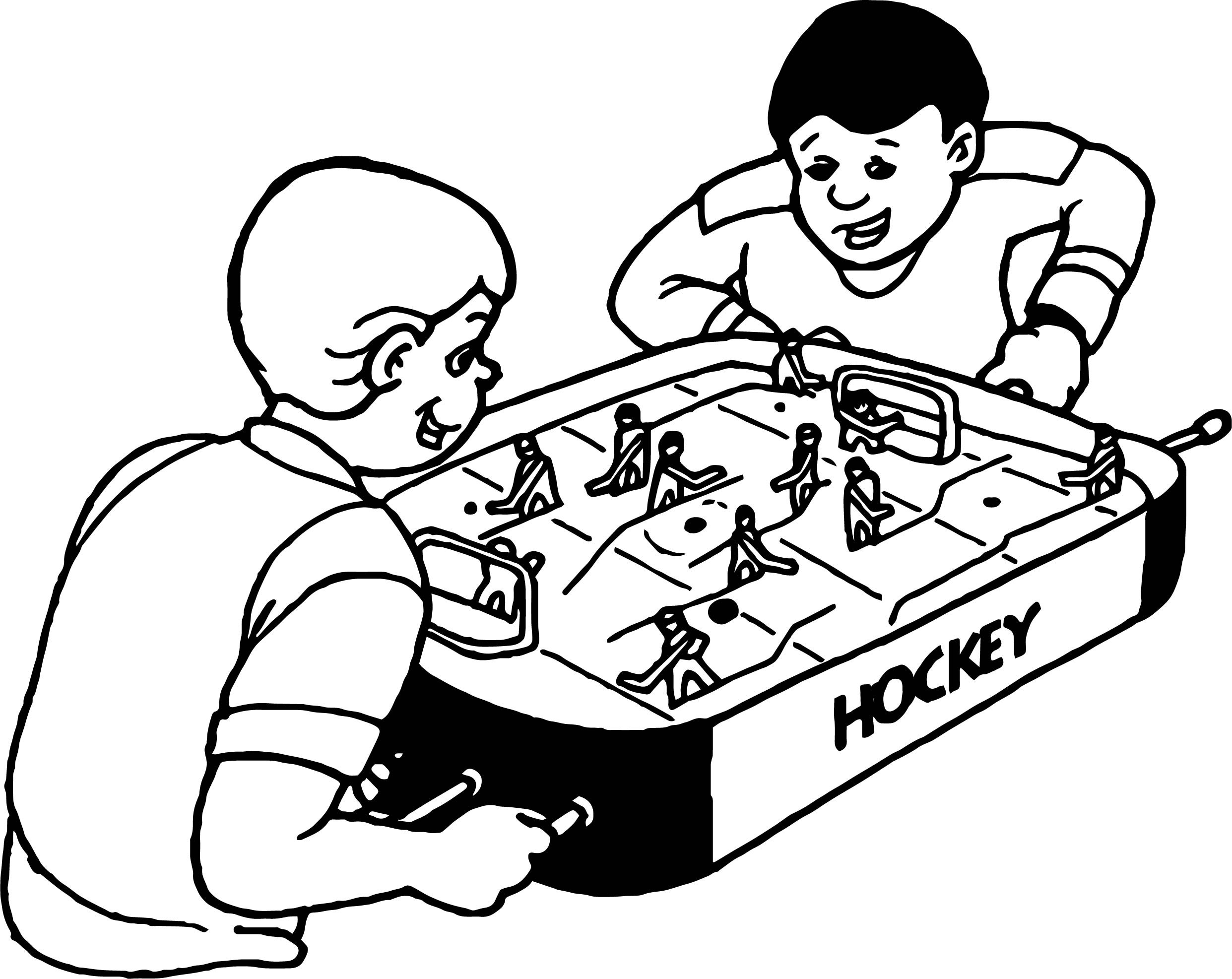 2483x1973 Hockey Coloring Pages Inspirational Boys Play Board Throughout
