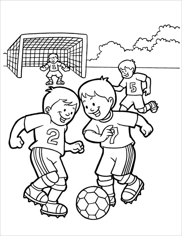 585x755 Football Coloring Pages Free Word, Pdf, Jpeg, Png Format