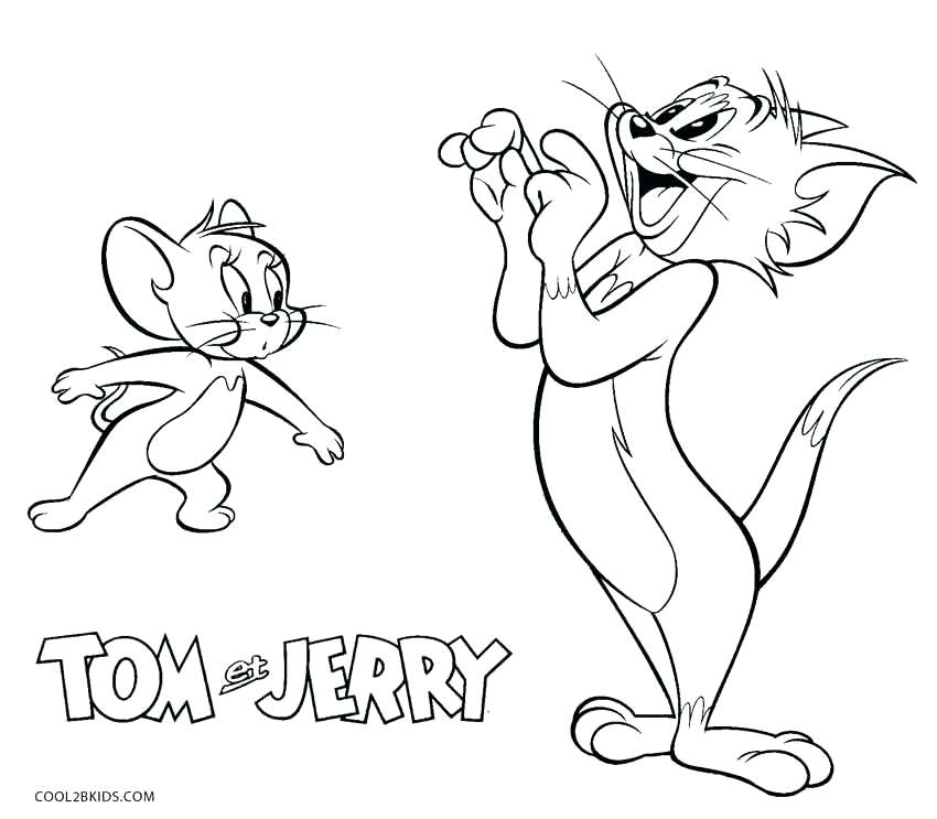 850x743 Coloring Tom And Jerry Coloring Pages Play Free Online Games. Tom