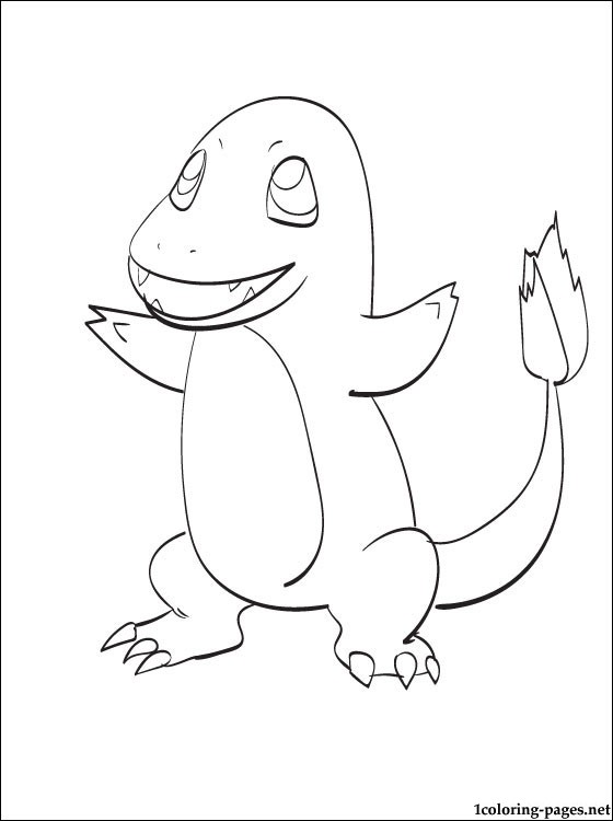 Printable Coloring Page Pokemon Charmander Coloring Pages 560x750 Printable Coloring Page Pokemon Charmander Coloring Pages